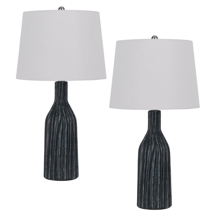 100W IRVINGTON CERAMIC TABLE LAMP. PRICED AND SOLD AS PAIRS Cal Lighting