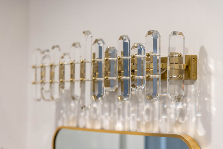 Crystorama Crystorama Bolton 3 Light Aged Brass Bathroom Vanity