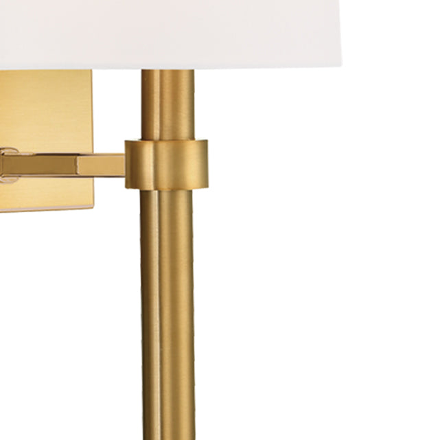 Crystorama Crystorama Bromley 1 Light Antique Vibrant Gold Sconce