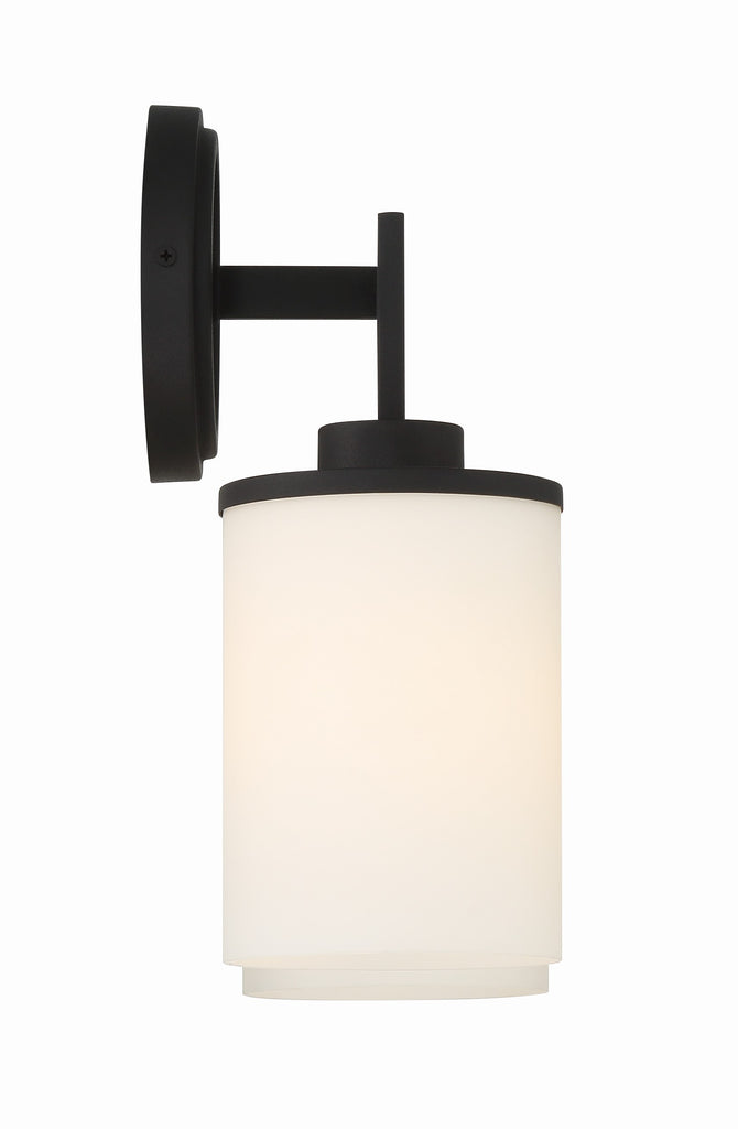 Crystorama Crystorama Bryant 2 Light Black Forged Sconce