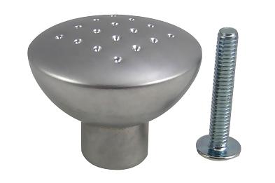 1 1/4 Inch Round Stainless Steel Michigan Avenue Cabinet & Furniture Knob COPPER MOUNTAIN HARDWARE