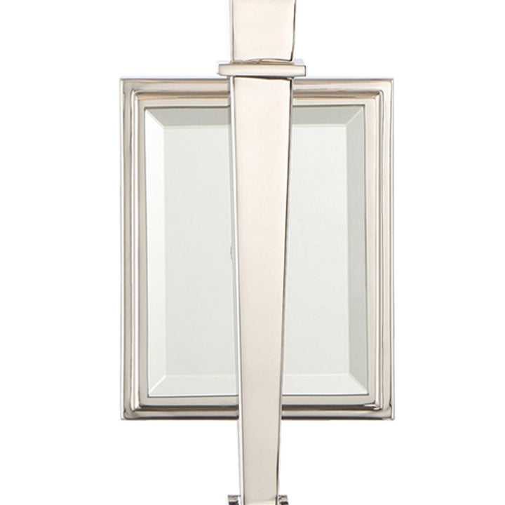 Crystorama Crystorama Clifton 1 Light Polished Nickel Sconce