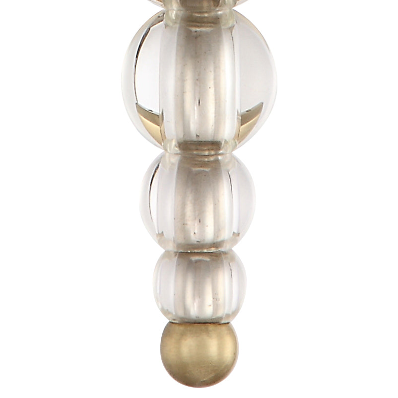 Crystorama Crystorama Clover 1 Light Aged Brass Sconce