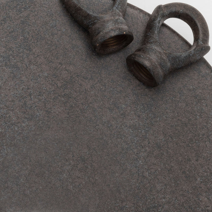 Crystorama Crystorama Alister 5 Light Charcoal Bronze Flush Mount