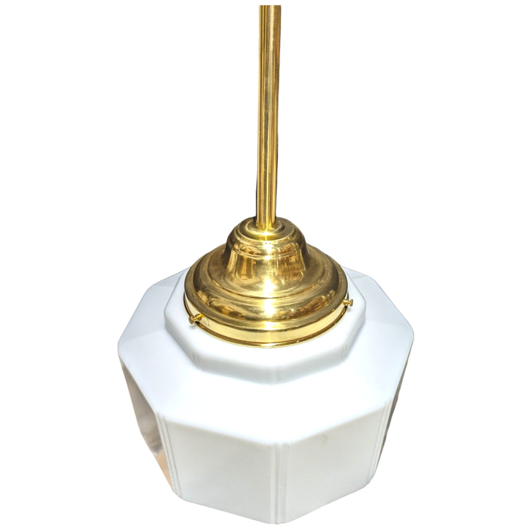 39 1/2 Inch Manhattan Skyscraper Grandeur Style Bar Light (Polished Brass Finish) COPPER MOUNTAIN HARDWARE