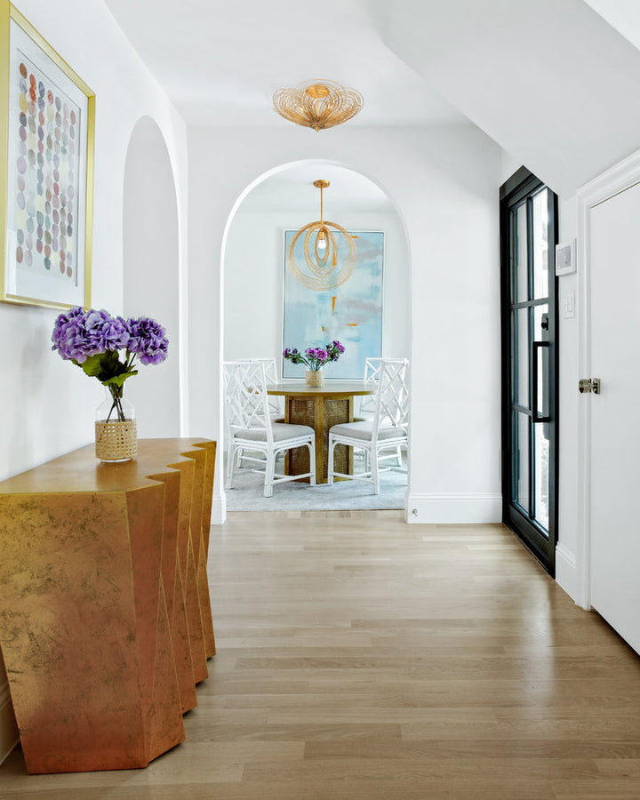 Crystorama Crystorama Doral 1 Light Renaissance Gold Pendant