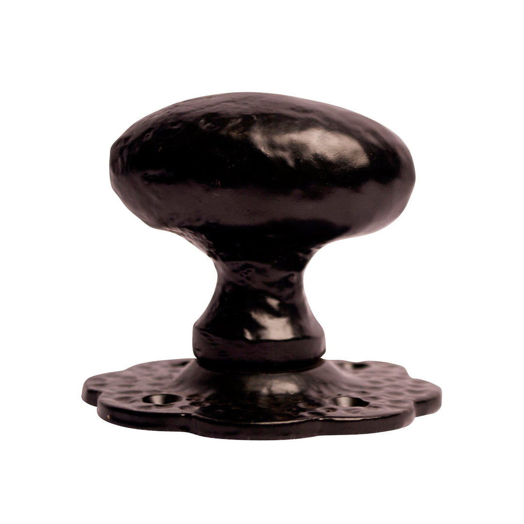 COPPER MOUNTAIN HARDWARE Solid Iron Scalloped Cabinet & Furniture Knob