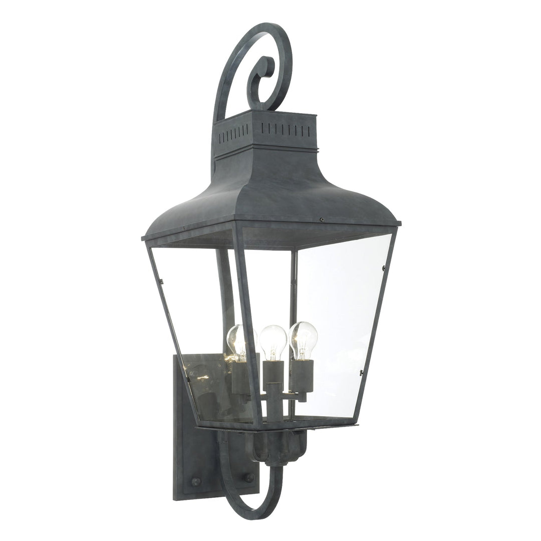 Dumont 4 Light Graphite Outdoor Sconce Crystorama