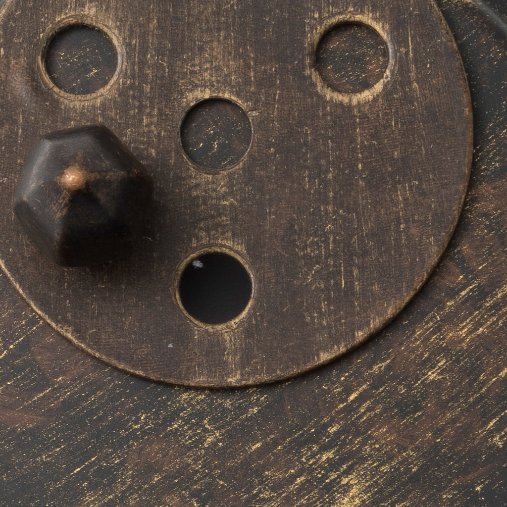 Solaris 1 Light English Bronze Mini Pendant Crystorama