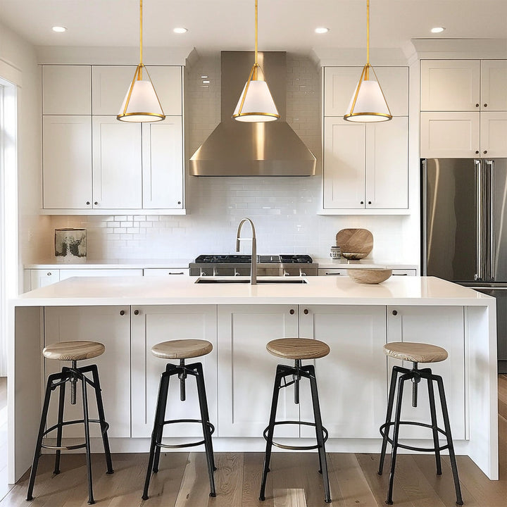 Crystorama Crystorama Fulton 1 Light Antique Gold Pendant