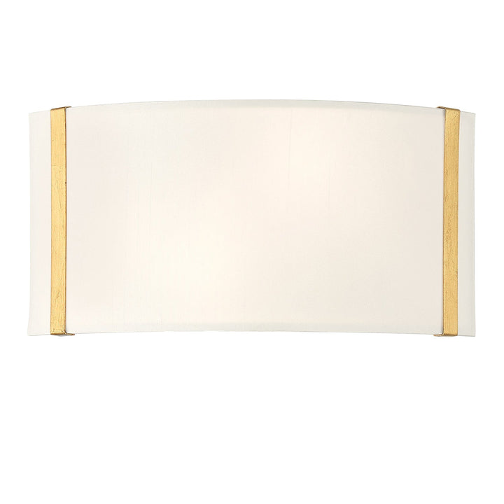 Crystorama Crystorama Fulton 2 Light Antique Gold Sconce