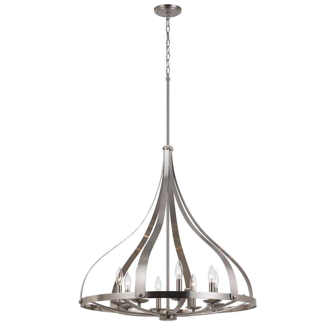 60W X 8 MERIDIAN CHANDELILER Cal Lighting