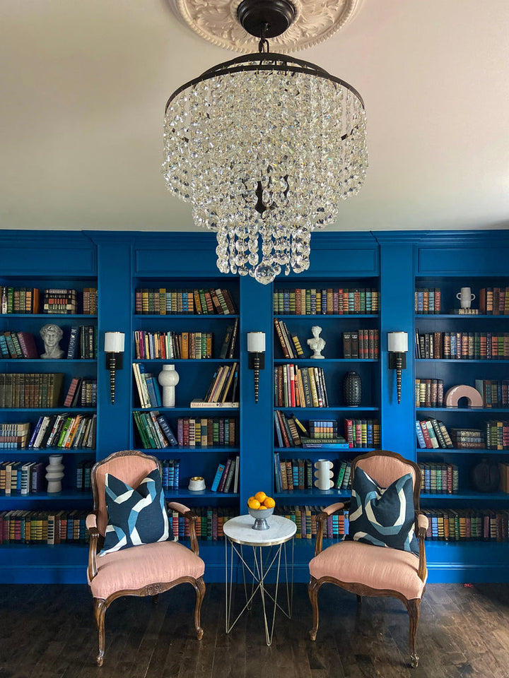 Crystorama Crystorama Gabrielle 4 Light Matte Black Chandelier