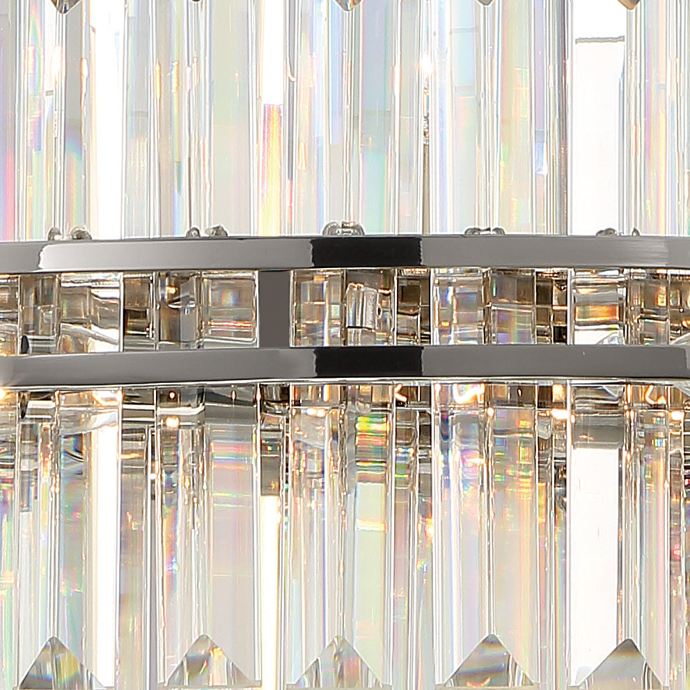 Crystorama Crystorama Hayes 16 Light Polished Nickel Chandelier