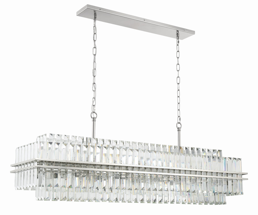 Crystorama Crystorama Hayes 16 Light Polished Nickel Chandelier