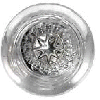 French Provincial Rosette Door Set with Crystal Round Door Knobs (Several Finishes Available) COPPER MOUNTAIN HARDWARE