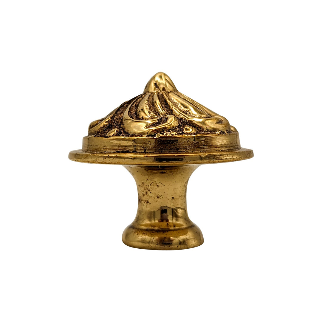 COPPER MOUNTAIN HARDWARE Solid Brass Baroque / Rococo Cabinet & Furniture Knob