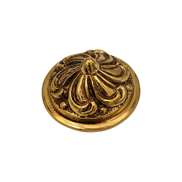 COPPER MOUNTAIN HARDWARE Solid Brass Baroque / Rococo Cabinet & Furniture Knob