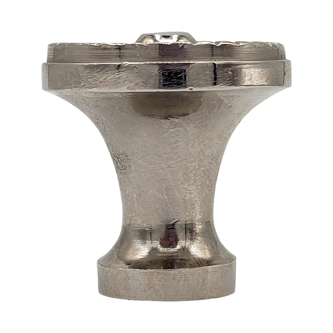 COPPER MOUNTAIN HARDWARE Solid Brass Art Deco Beaded Circle Cabinet & Furniture Knob