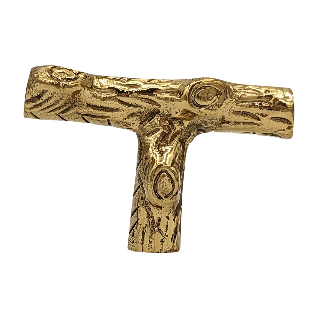 COPPER MOUNTAIN HARDWARE T Shape Tree Branch Cabinet and Furniture Knob