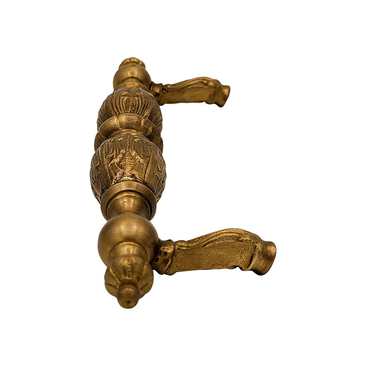 10 Inch Solid Brass Large Victorian Cabinet & Furniture Pull COPPER MOUNTAIN HARDWARE