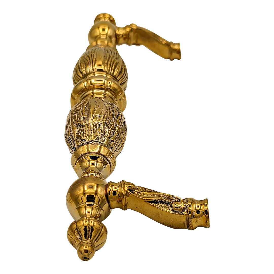 10 Inch Solid Brass Large Victorian Cabinet & Furniture Pull COPPER MOUNTAIN HARDWARE