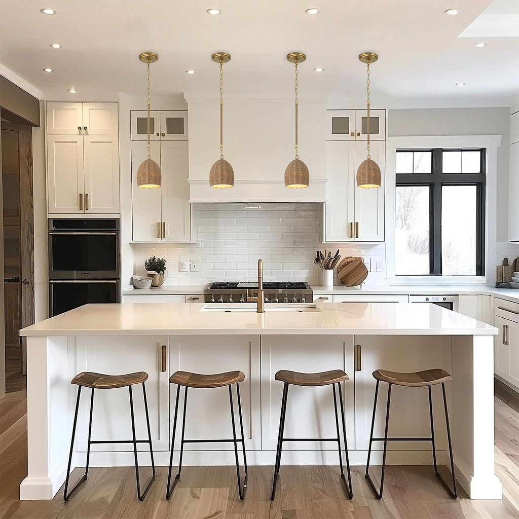 Crystorama Crystorama Jace 1 Light Soft Gold Mini Pendant