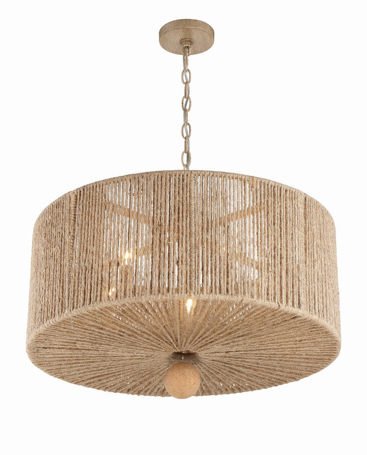 Crystorama Crystorama Jessa 5 Light Burnished Silver Chandelier