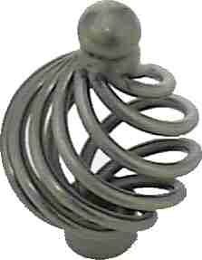 1 1/2 Inch Old World Style Hand Forged Iron Cabinet & Furniture Knob COPPER MOUNTAIN HARDWARE