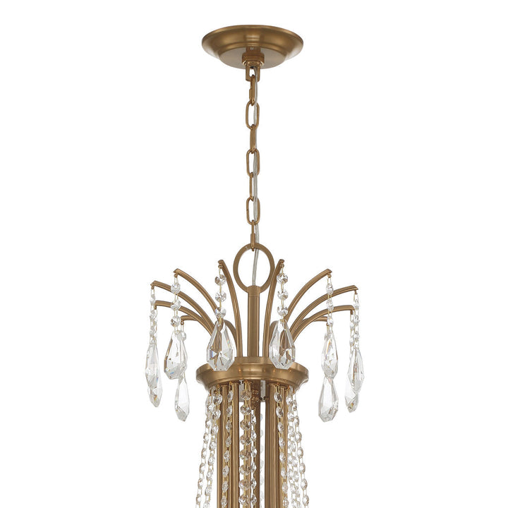 Crystorama Crystorama Jayna 2 Light Burnished Silver Sconce