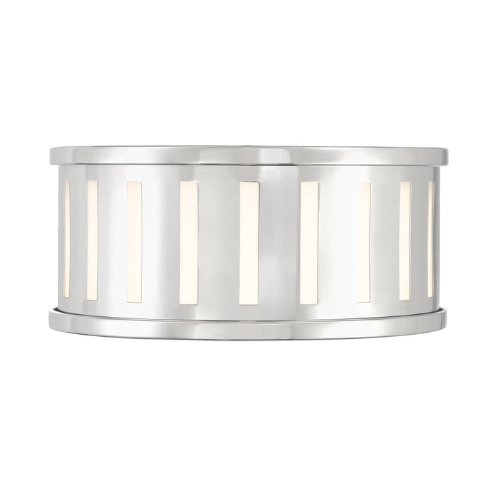 Kendal 2 Light Polished Nickel Flush Mount Crystorama