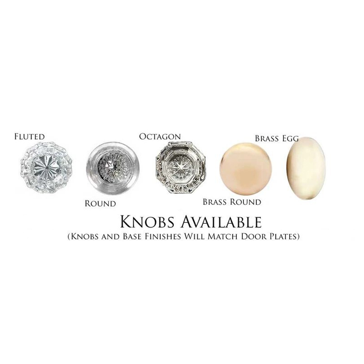 COPPER MOUNTAIN HARDWARE Quaker Style Single-Door Deadbolt Entryway Set Several Finishes