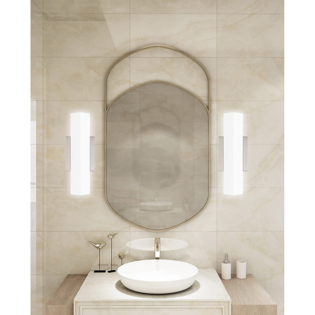 INTEGRATED LED 13W, 940 LUMEN, 80 CRI DIMMABLE VANITY LIGHT WITH ACRYLIC DIFFUSER Cal Lighting