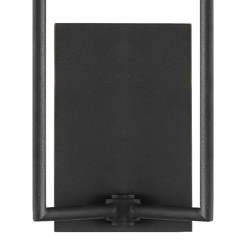 Crystorama Crystorama Lena 2 Light Black Forged Sconce