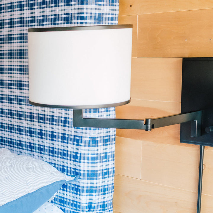 Crystorama Crystorama Madison 1 Light Matte Black Task Sconce