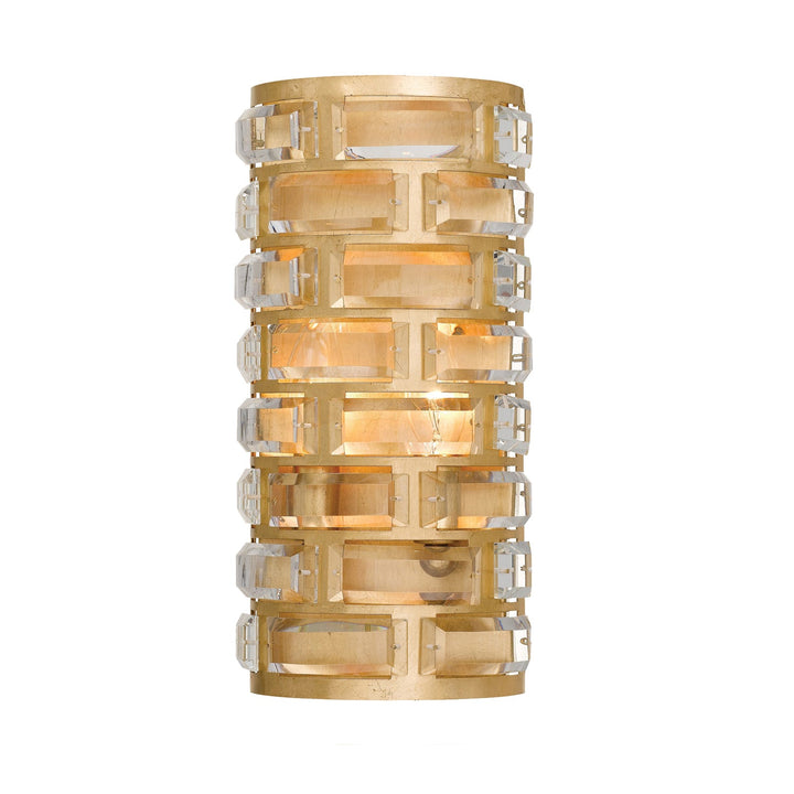 Crystorama Crystorama Meridian 4 Light Antique Gold Sconce