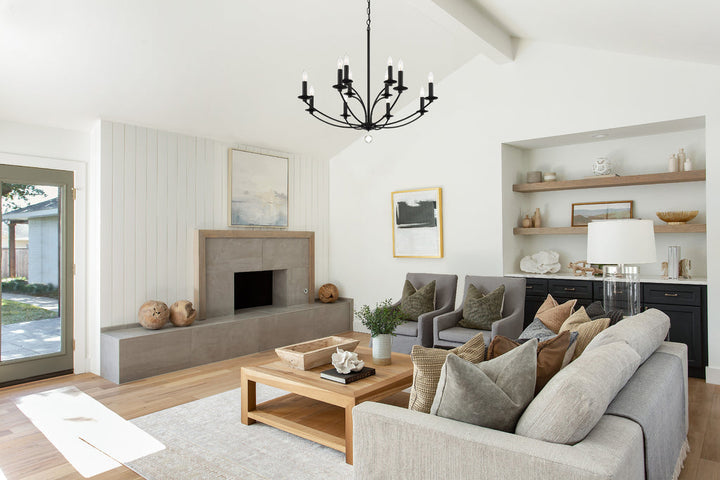 Crystorama Crystorama Mila 12 Light Black Chandelier