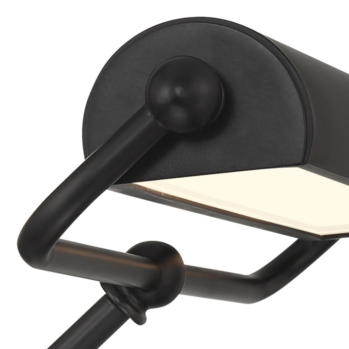 Crystorama Crystorama Miller Integrated LED Matte Black Sconce