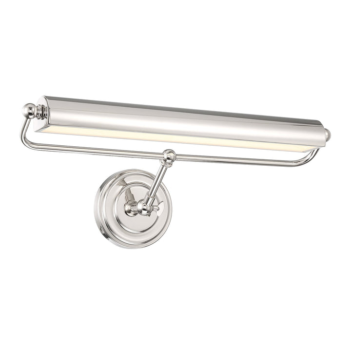 Crystorama Crystorama Miller Integrated LED Polished Nickel Sconce