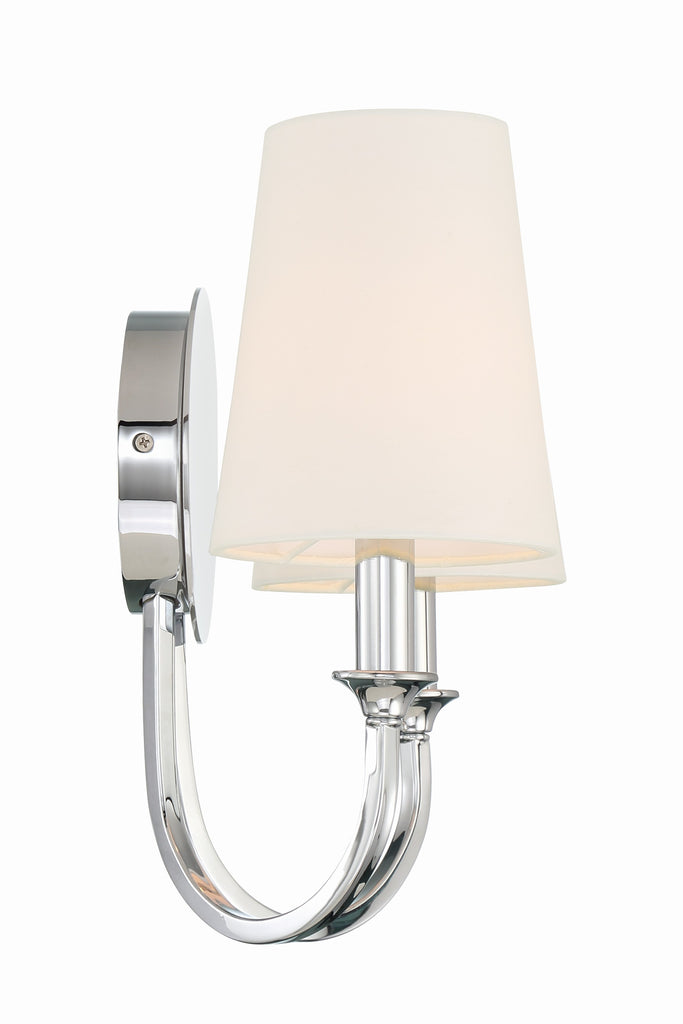 Crystorama Crystorama Payton 2 Light Polished Chrome Sconce