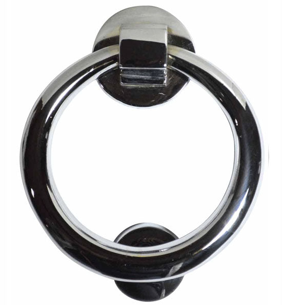 COPPER MOUNTAIN HARDWARE 5 1/2" Solid Brass Traditional Ring Door Knocker in Several Finishes