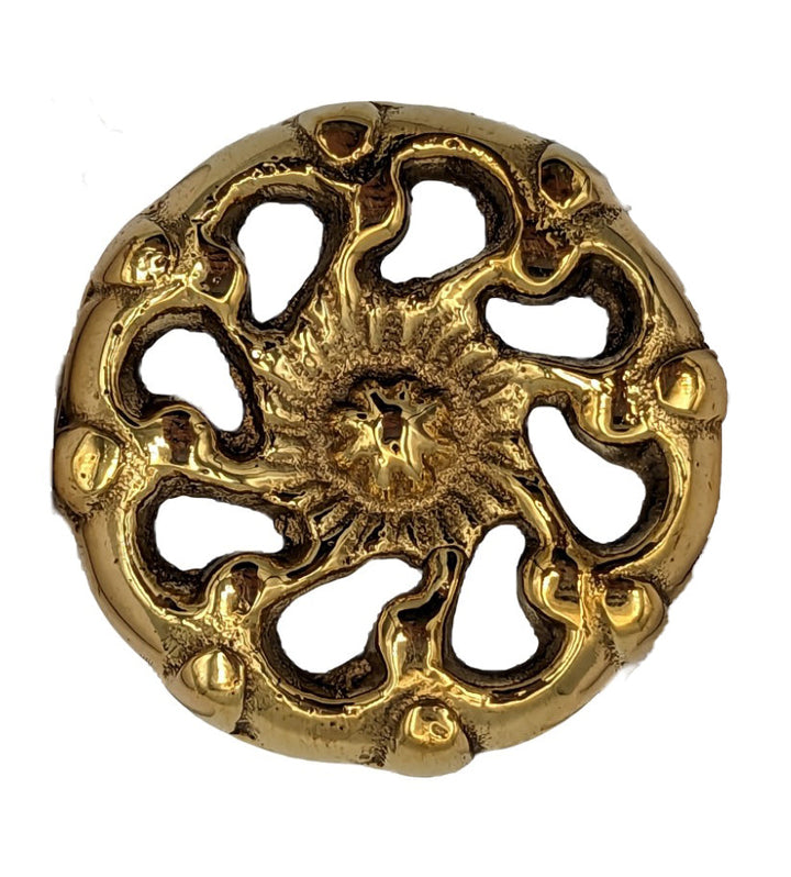 COPPER MOUNTAIN HARDWARE Round Spigot Style Cabinet & Furniture Knob