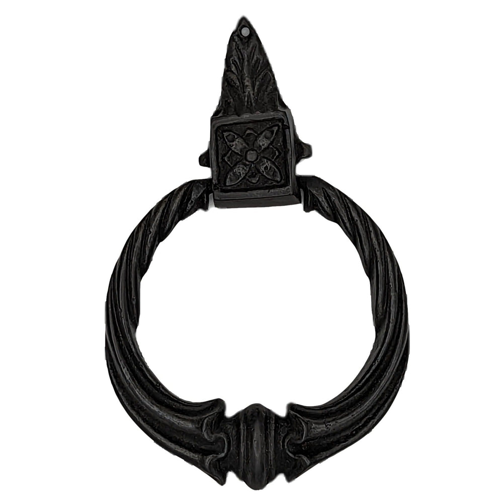 COPPER MOUNTAIN HARDWARE 3 Inch Tall Lost Wax Cast Ring Cabinet & Furniture Pull