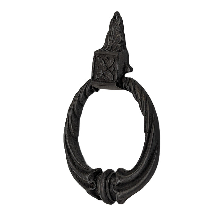 COPPER MOUNTAIN HARDWARE 3 Inch Tall Lost Wax Cast Ring Cabinet & Furniture Pull