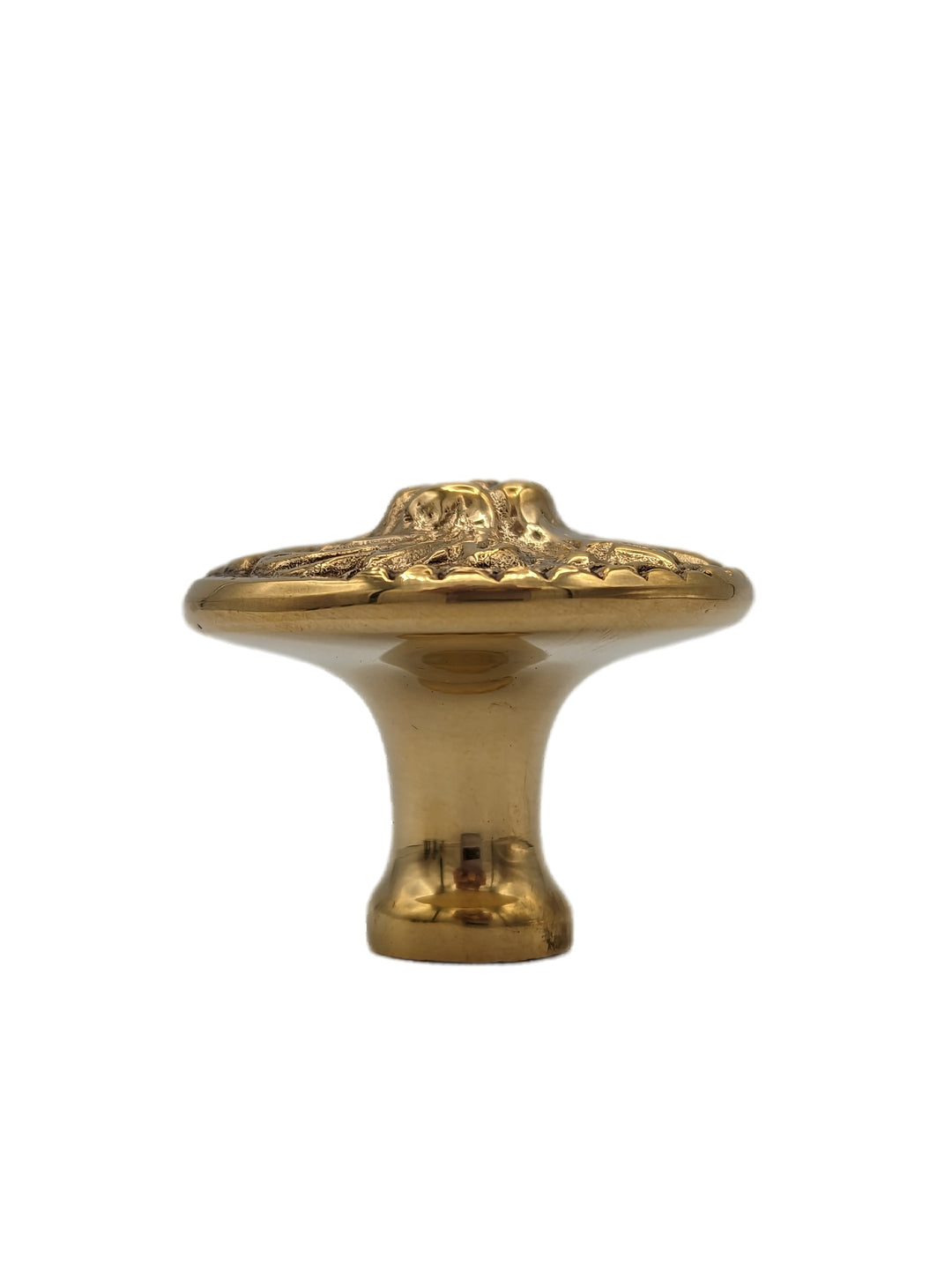 1 1/2 Inch Solid Brass Designer Rococo Cabinet Knob (Several Finishes Available) COPPER MOUNTAIN HARDWARE