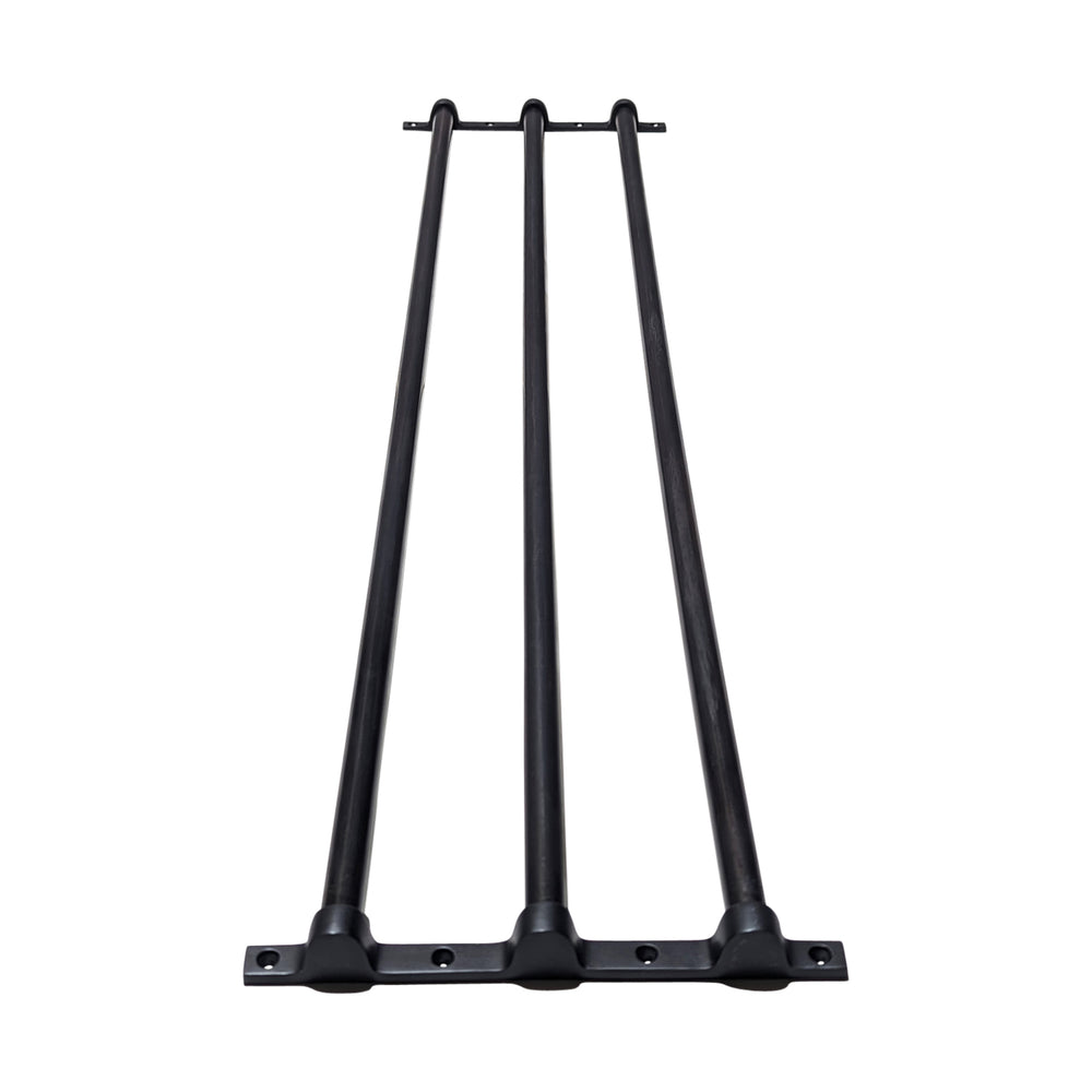 36 Inch Solid Brass Triple Push Bar (Black Bronze Finish) COPPER MOUNTAIN HARDWARE