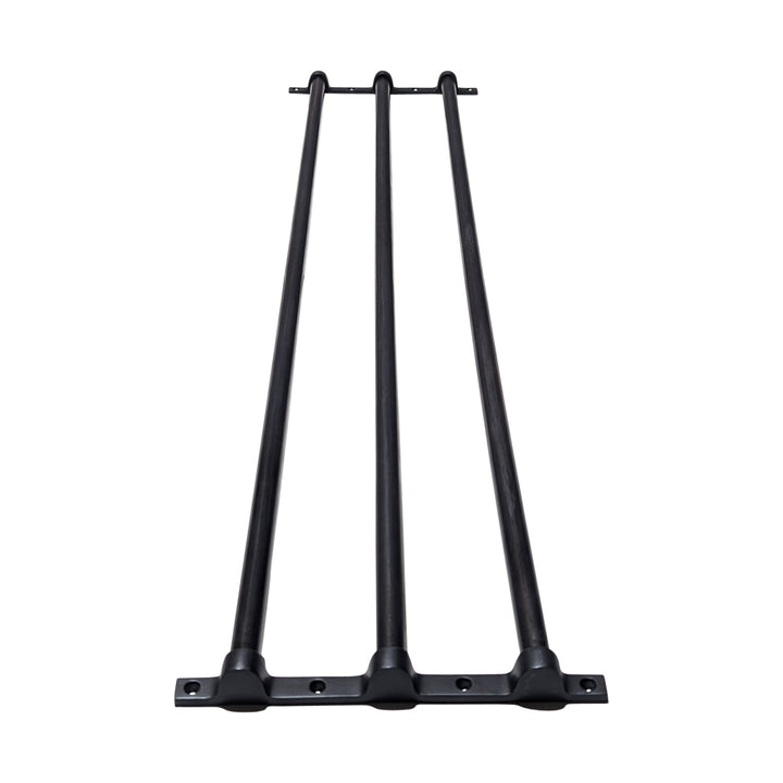 36 Inch Solid Brass Triple Push Bar (Black Bronze Finish) COPPER MOUNTAIN HARDWARE