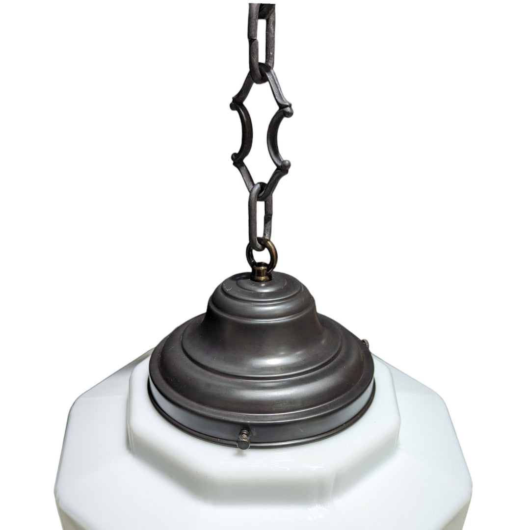 34 1/2 Inch Manhattan Skyscraper Grandeur Style Chain Light (Black Bronze Finish) COPPER MOUNTAIN HARDWARE