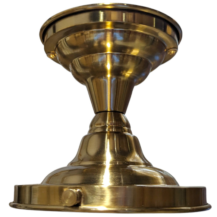 Semi-Flush Light Fixture (Several Finishes Available) COPPER MOUNTAIN HARDWARE