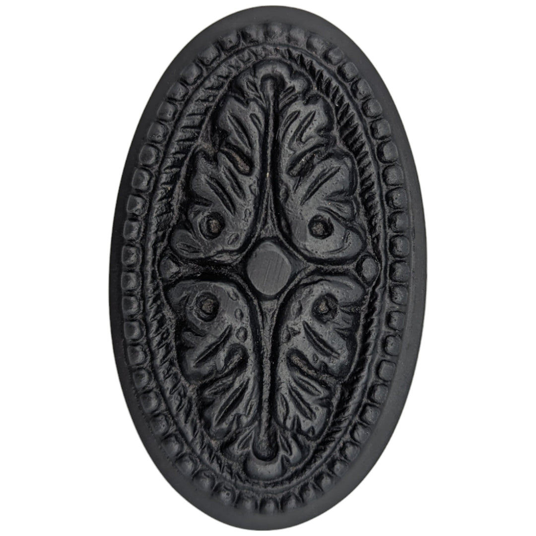 Avalon Oval Solid Brass Spare Door Knob Set (Several Finishes Available) COPPER MOUNTAIN HARDWARE